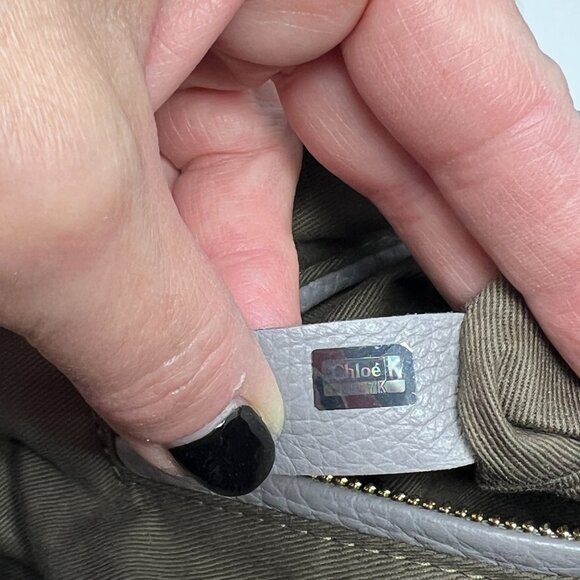 🤩AUTHENTIC*EXCELLENT CONDITION Chloé Marcie Satchel/Crossbody Handle Bag Medium - Picture 5 of 11